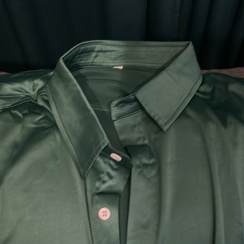 Shein button down. - Picture 2 of 4
